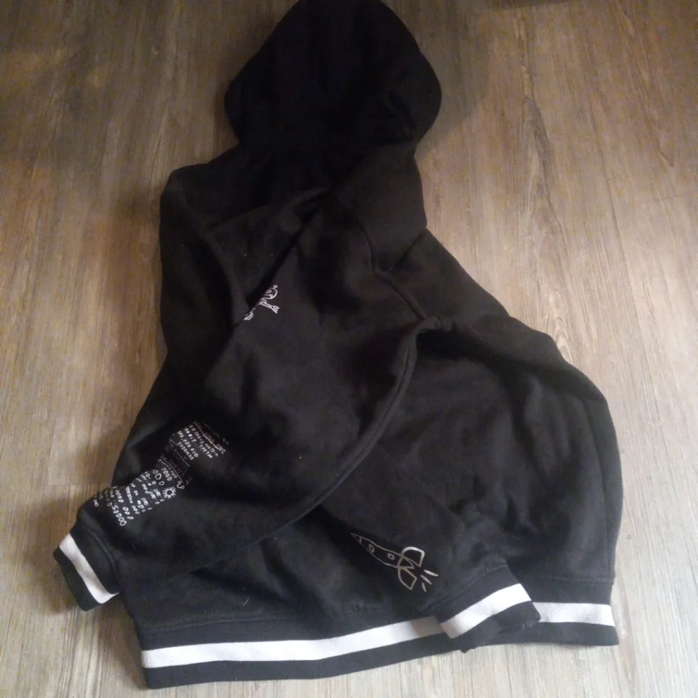 Bleecker & Mercer Hoodie Mens XXL Black Pullover Sweatshirt